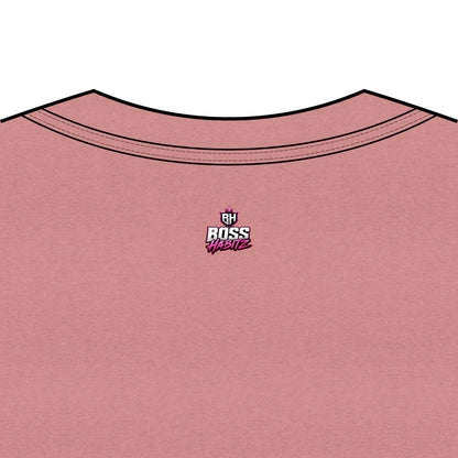 That Bitch V-Neck Tee — Bold Retro Neon Graphic Shirt for Women