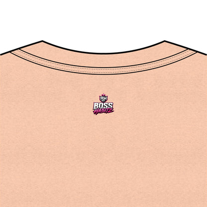 That Bitch V-Neck Tee — Bold Retro Neon Graphic Shirt for Women