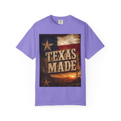 Texas Made T-Shirt – Vintage Rustic Lone Star Tee