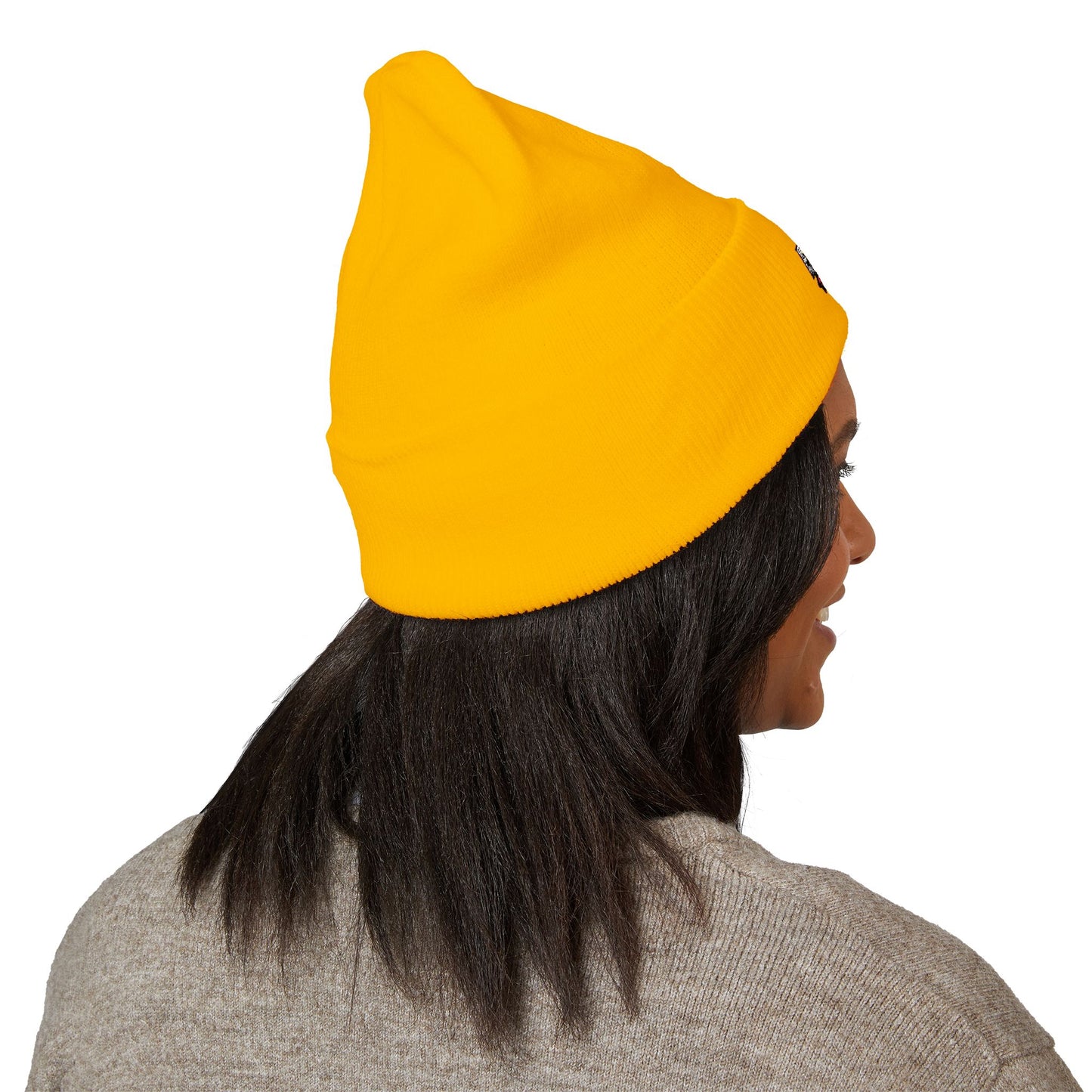 Boss Mode Embroidered Cuffed Beanie — Streetwear Winter Hat