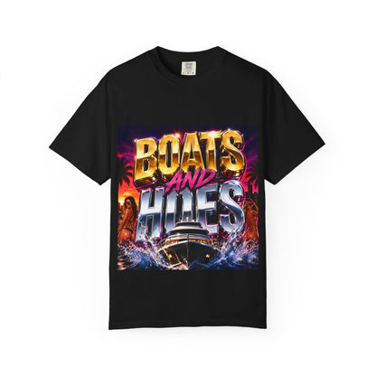 Boats and Hiles Graphic T-Shirt — Retro Yacht Beach Vibe Tee