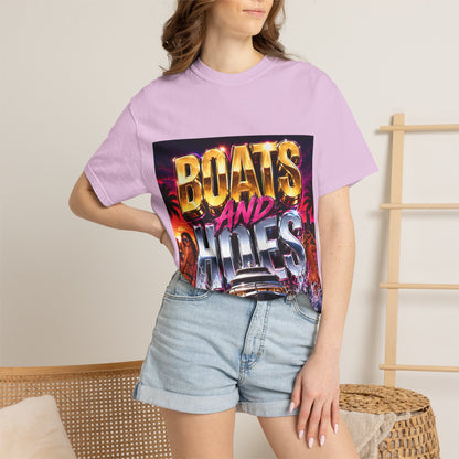Boats and Hiles Graphic T-Shirt — Retro Yacht Beach Vibe Tee