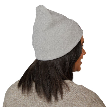 Boss Mode Embroidered Cuffed Beanie — Streetwear Winter Hat