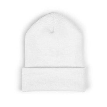 Boss Life Embroidered Cuffed Beanie — Streetwear Knit Hat for Confident Style
