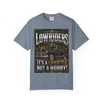 Lowriders T-Shirt — "It's a Lifestyle Not a Hobby" Classic Car Tee