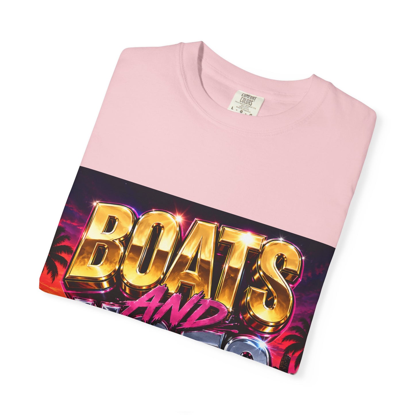 Boats and Hiles Graphic T-Shirt — Retro Yacht Beach Vibe Tee