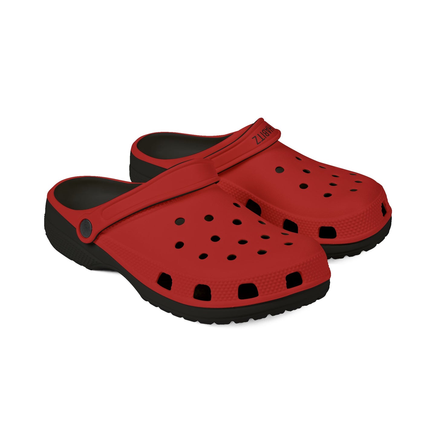 Red EVA Foam Clogs — Lightweight Waterproof Garden & Beach Shoes