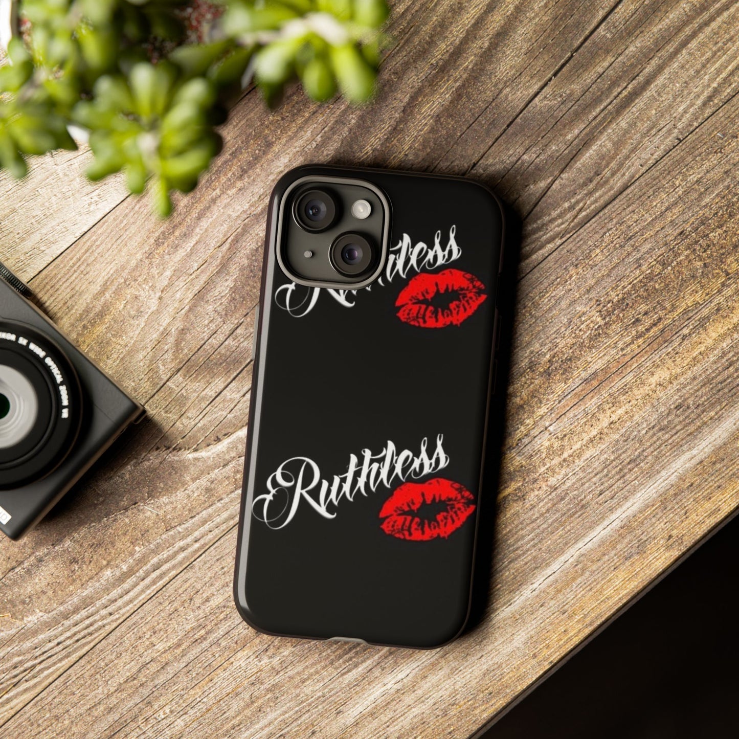 Ruthless Red Kiss Phone Case