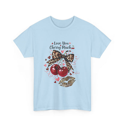 Cherry Love Tee – "Love You Cherry Much" Graphic T‑Shirt