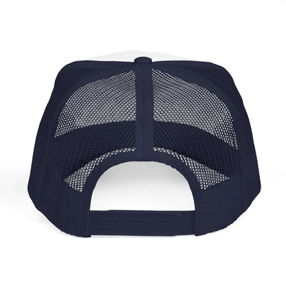 BOSS Trucker Cap — Bold Script Mesh Back Hat for Leaders & Street Style