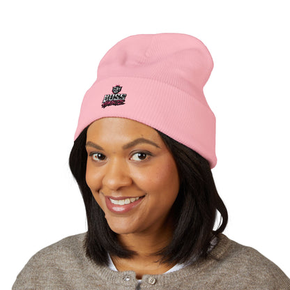 Boss Mode Embroidered Cuffed Beanie — Streetwear Winter Hat