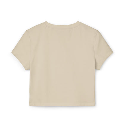 Boss Habitz Graphic Baby Tee — Women's Cropped Casual Top