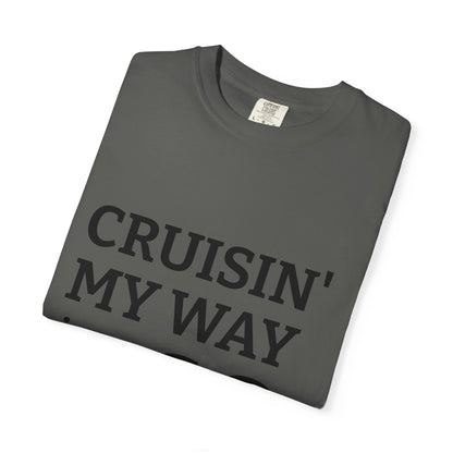 Cruisin' My Way into 60 Tee — Funny 60th Birthday T-Shirt