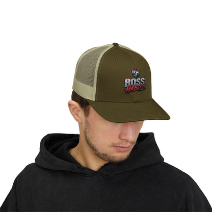 Boss Hustle Snapback Trucker Cap