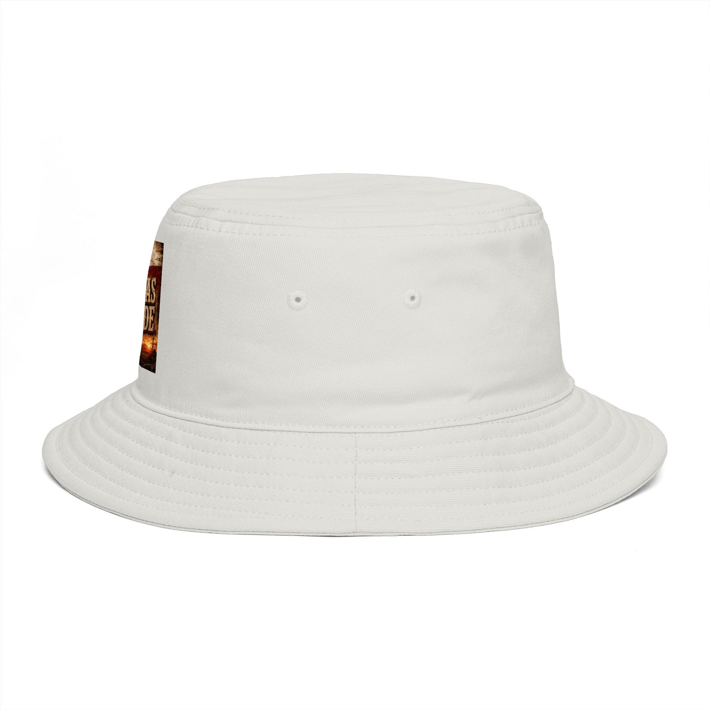Texas Made Bucket Hat — Vintage Flag Graphic