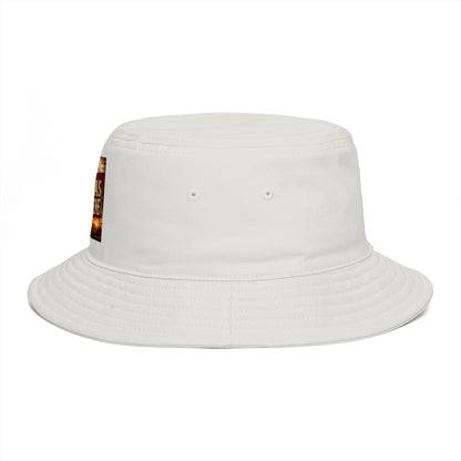 Texas Made Bucket Hat — Vintage Flag Graphic