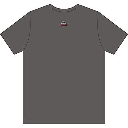 Graphic Tee — Bold Red 'F***' Streetwear T-Shirt with Boss Hustle Logo