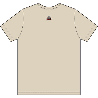 Graphic Tee — Bold Red 'F***' Streetwear T-Shirt with Boss Hustle Logo