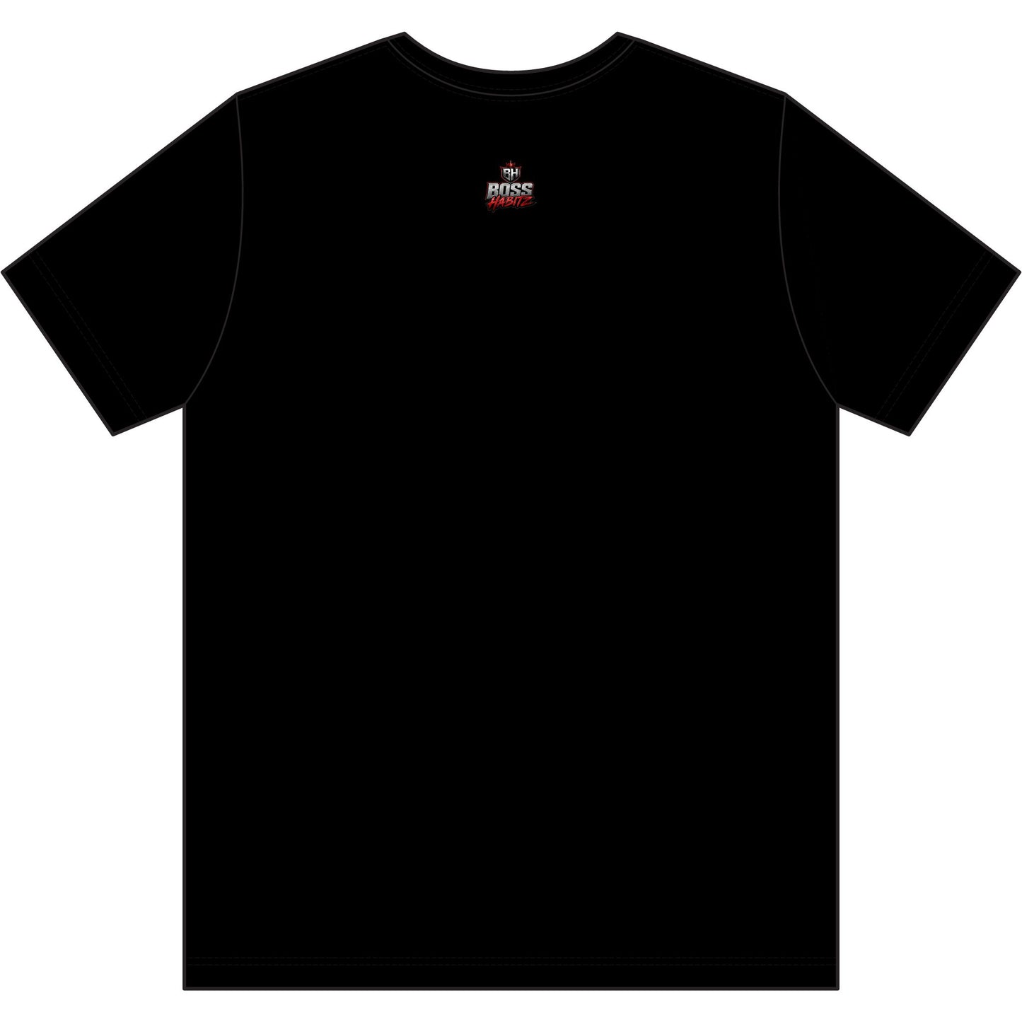 Graphic Tee — Bold Red 'F***' Streetwear T-Shirt with Boss Hustle Logo