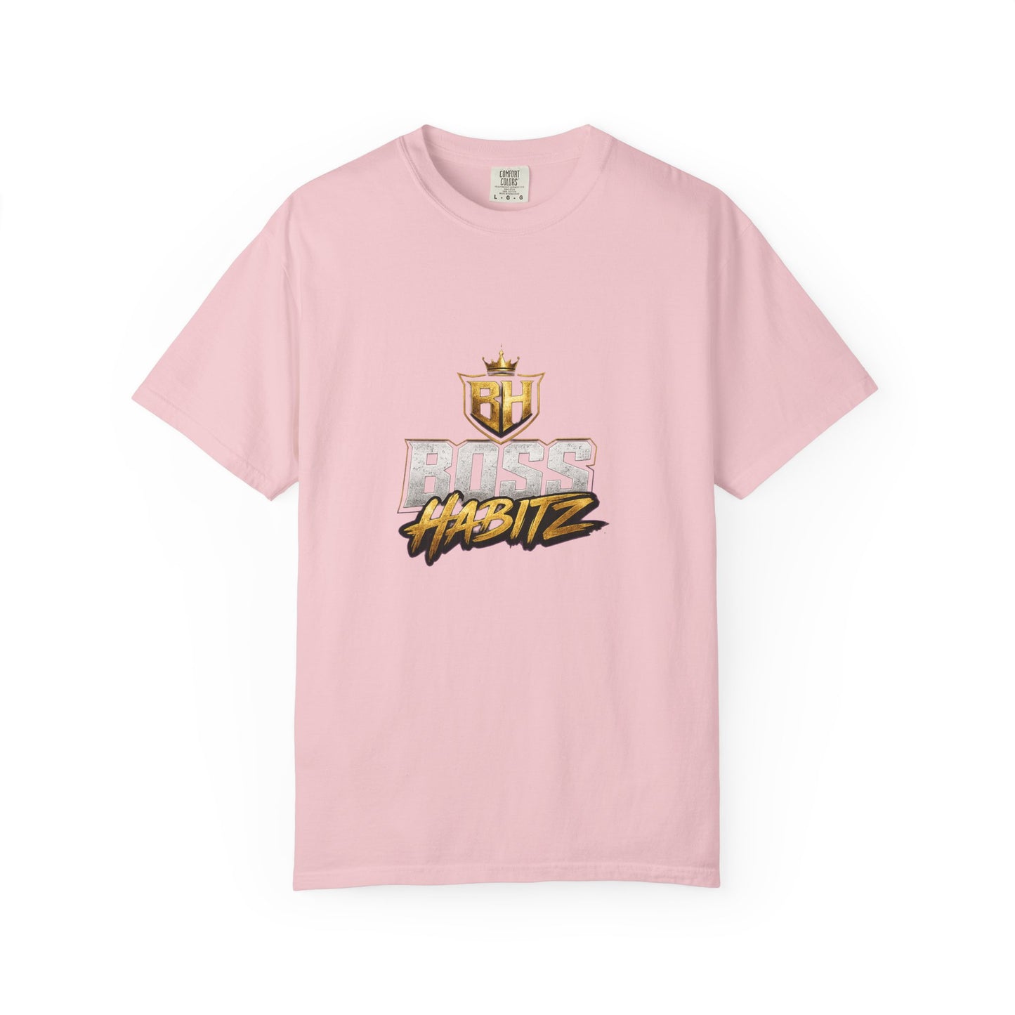 Boss Habitz Graphic T-Shirt — Gold Crest Streetwear Tee