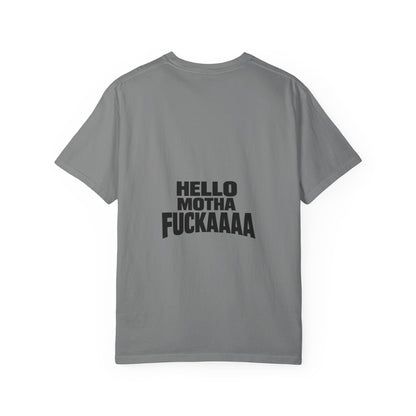 Texas Made Vintage Car T-Shirt — "Hello Motha Fuckaaaa" Back Print