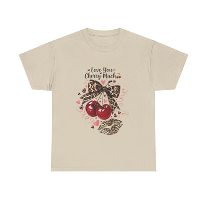 Cherry Love Tee – "Love You Cherry Much" Graphic T‑Shirt