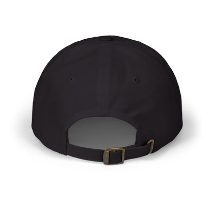 Dad Cap with Pink Crown RH Shield Embroidered Logo — Classic Baseball Hat for Moms & Dads