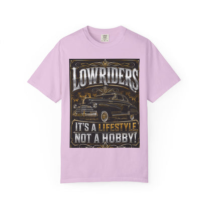 Lowriders T-Shirt — "It's a Lifestyle Not a Hobby" Classic Car Tee