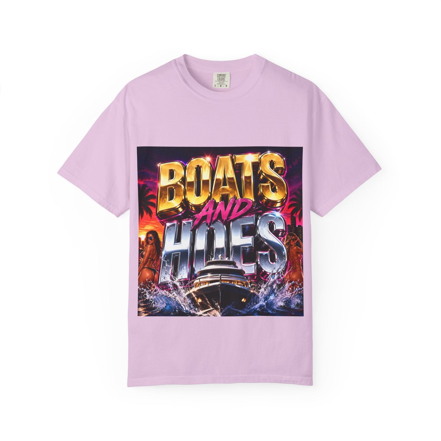 Boats and Hiles Graphic T-Shirt — Retro Yacht Beach Vibe Tee