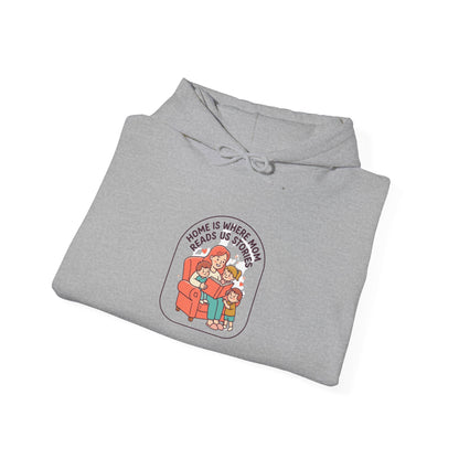 Cozy Mom & Kids Illustration Hoodie | Mother’s Day, sentimental, from daughter