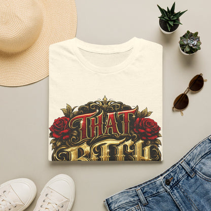 "That Bitch" Vintage Rose Graphic T-Shirt