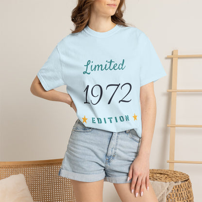 Limited Edition 1972 T-Shirt — Vintage Birthyear Tee