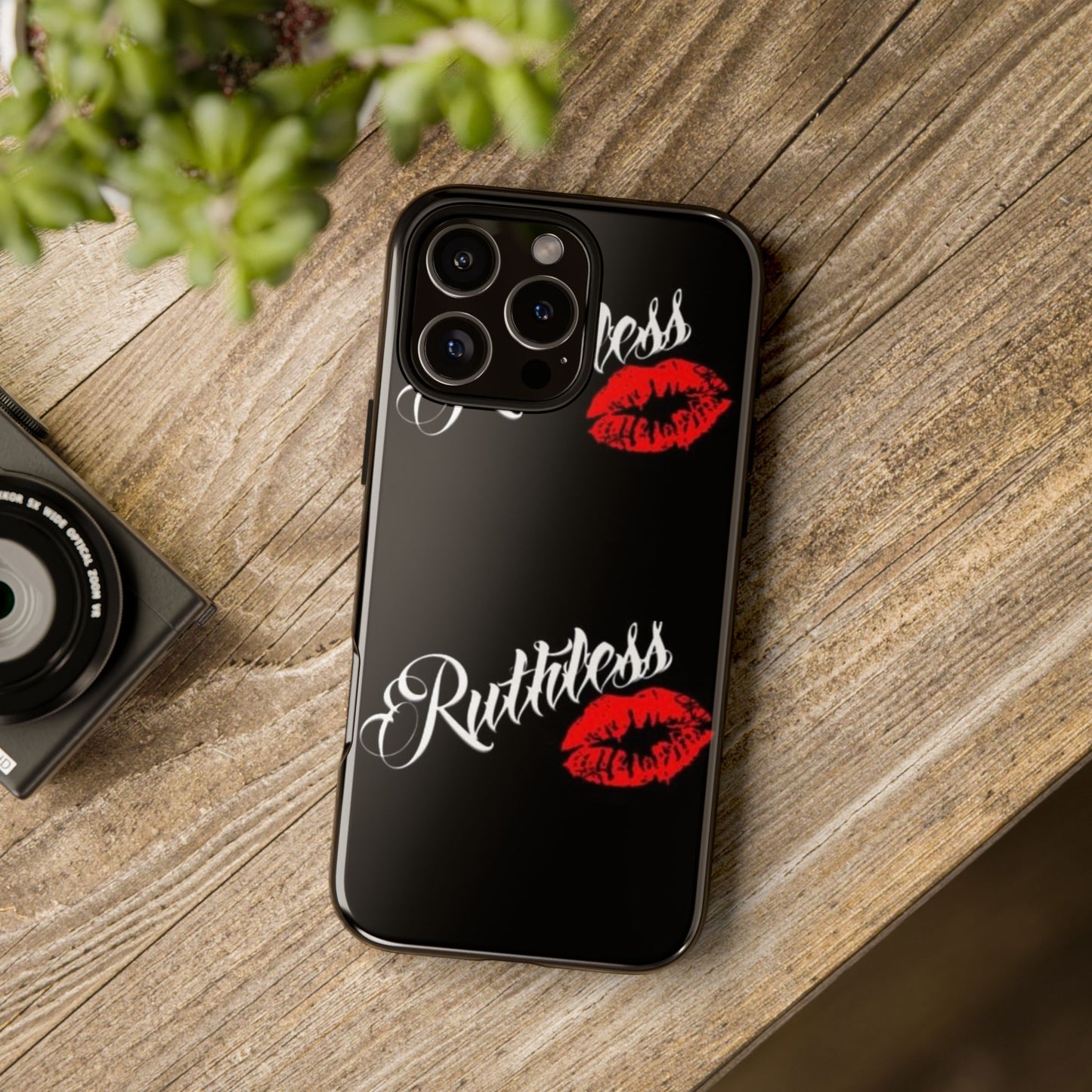Ruthless Red Kiss Phone Case