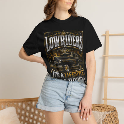 Lowriders T-Shirt — "It's a Lifestyle Not a Hobby" Classic Car Tee