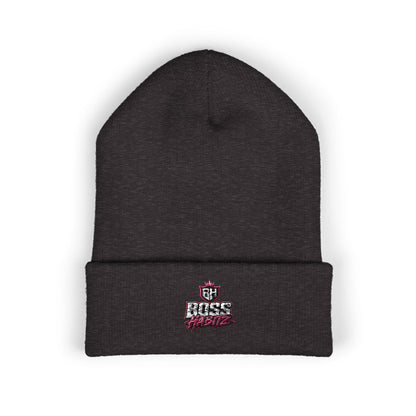 Boss Mode Embroidered Cuffed Beanie — Streetwear Winter Hat