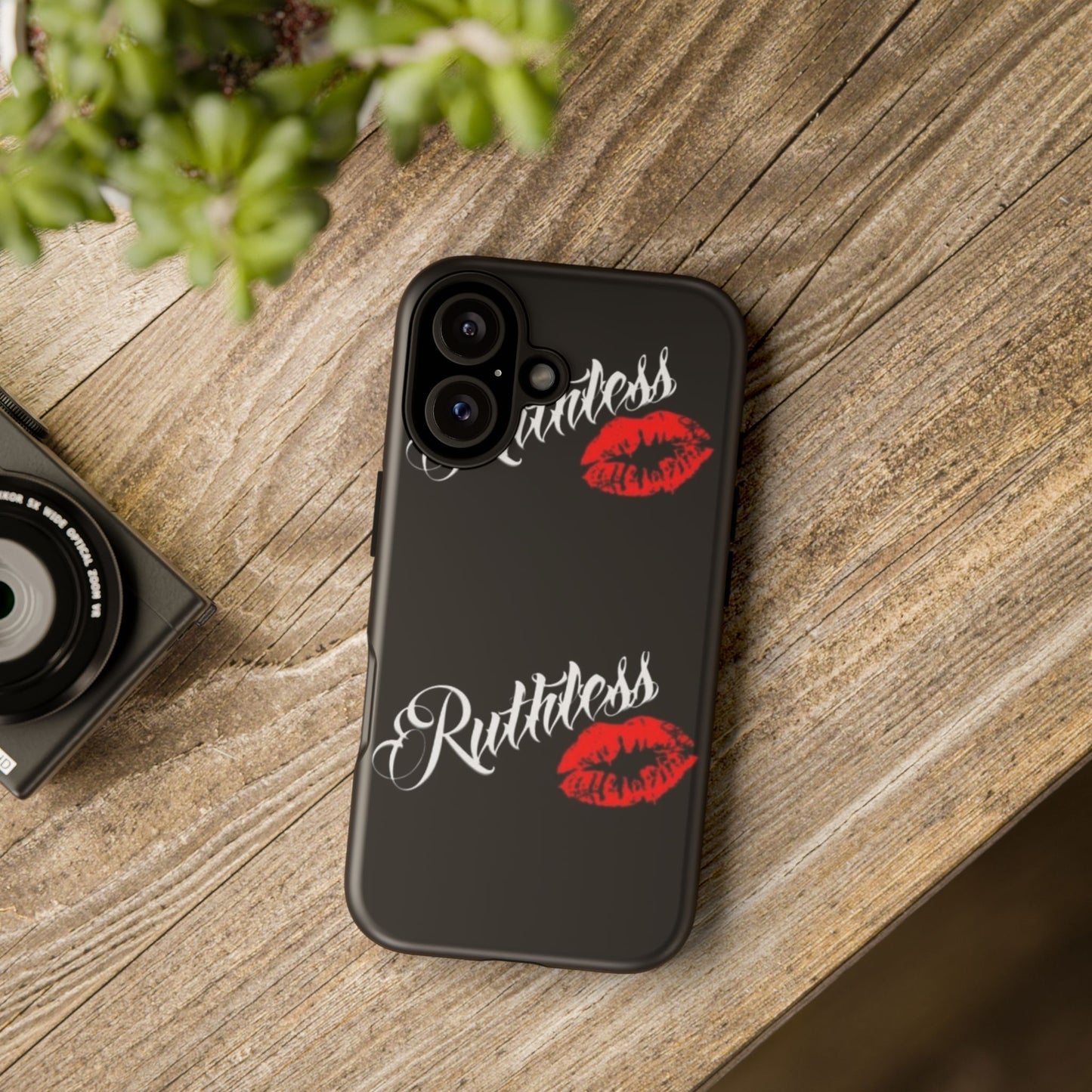 Ruthless Red Kiss Phone Case
