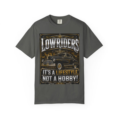 Lowriders T-Shirt — "It's a Lifestyle Not a Hobby" Classic Car Tee