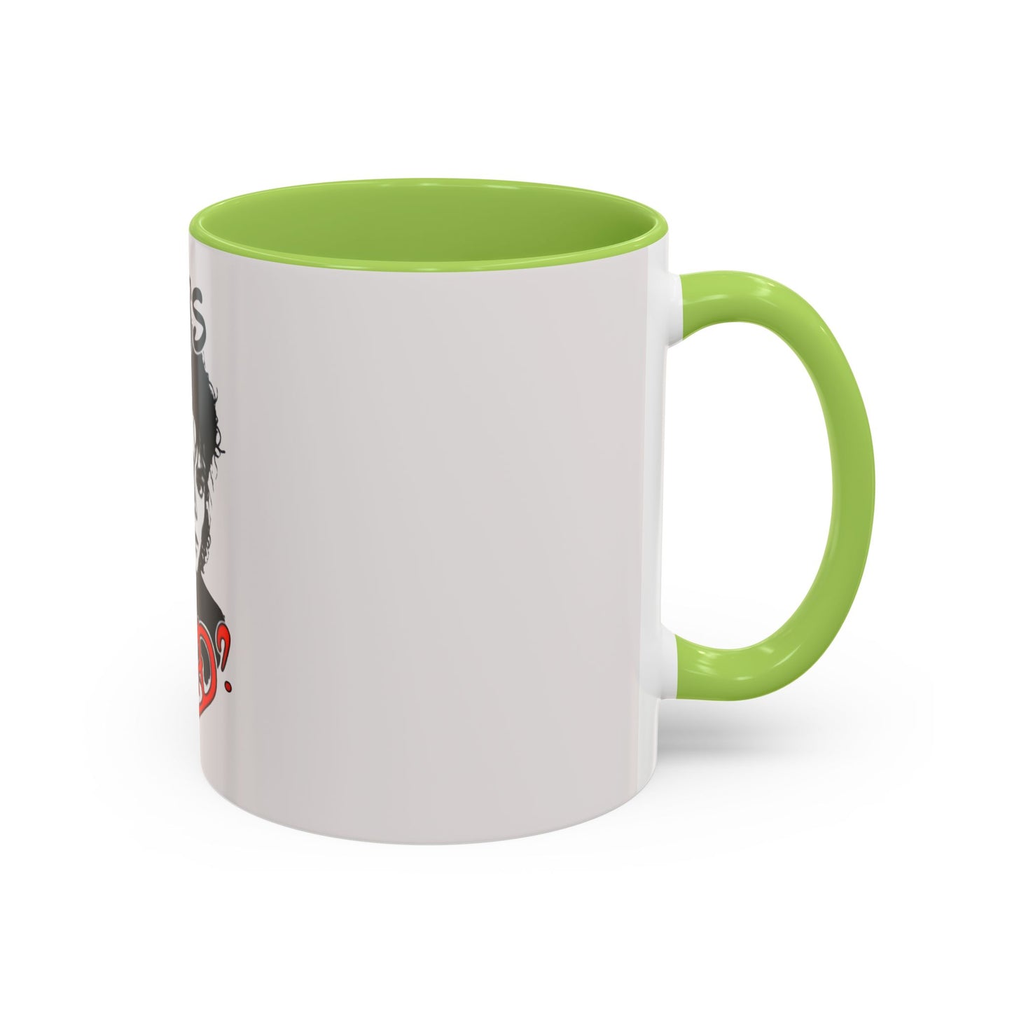Michael Jackson "Who's Bad?" Accent Coffee Mug