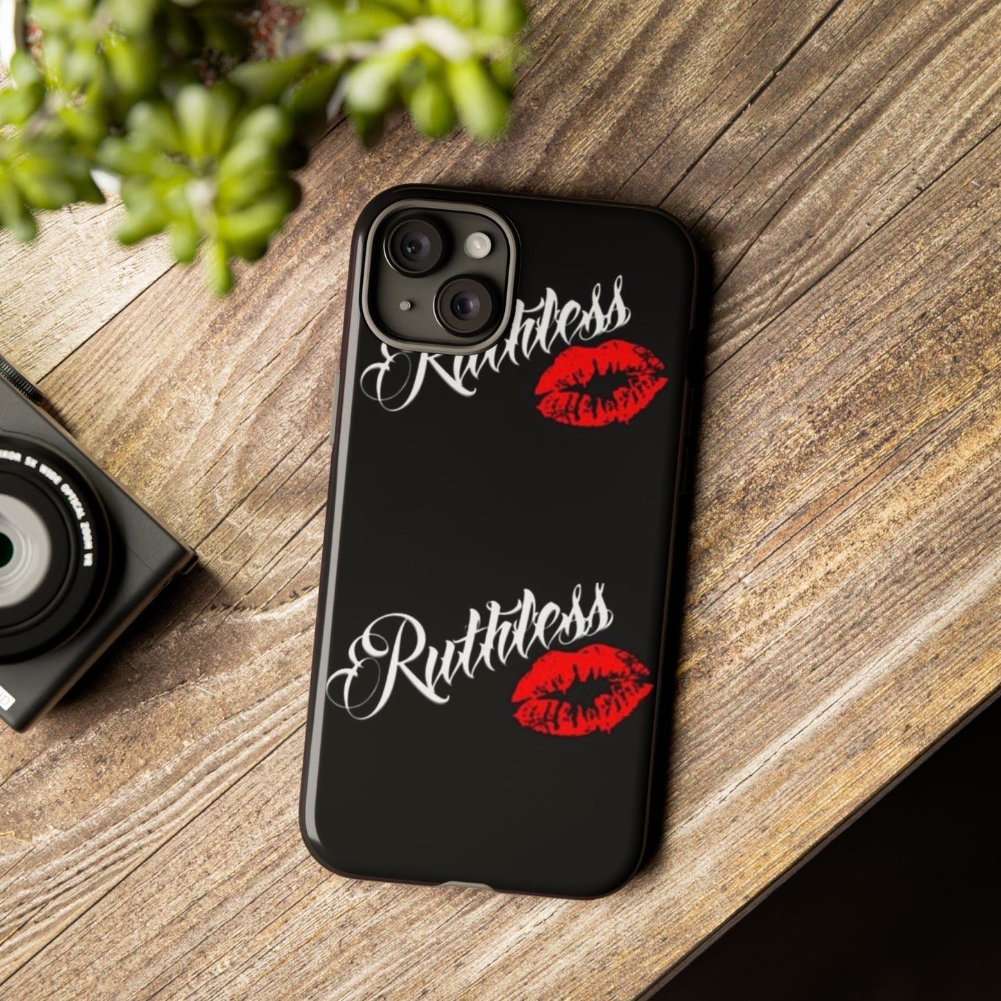 Ruthless Red Kiss Phone Case