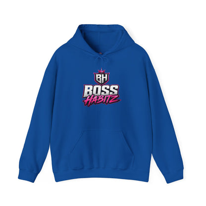 Boss Habitz Hoodie — Bold Logo Streetwear Pullover