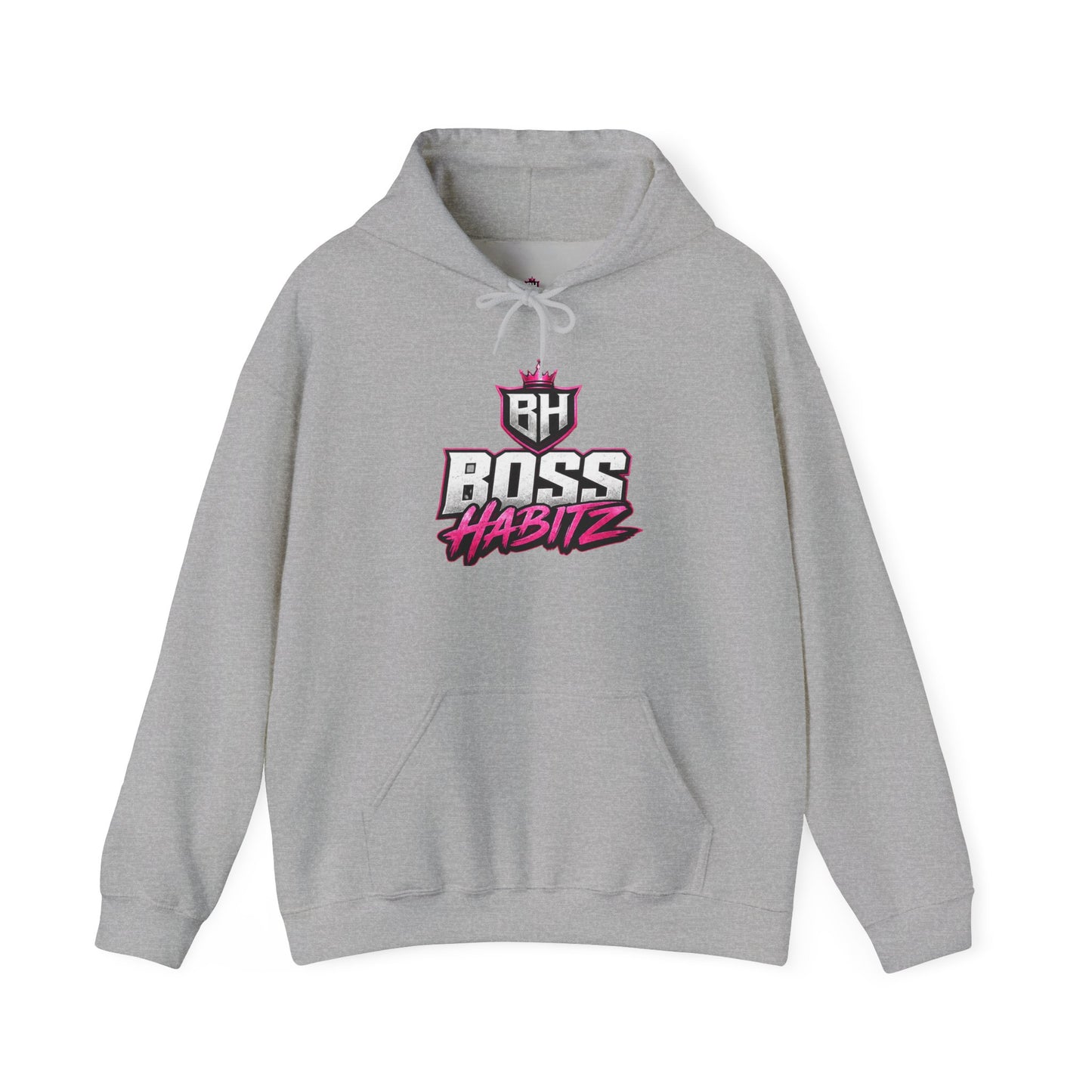Boss Habitz Hoodie — Bold Logo Streetwear Pullover
