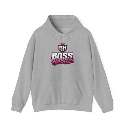 Boss Habitz Hoodie — Bold Logo Streetwear Pullover
