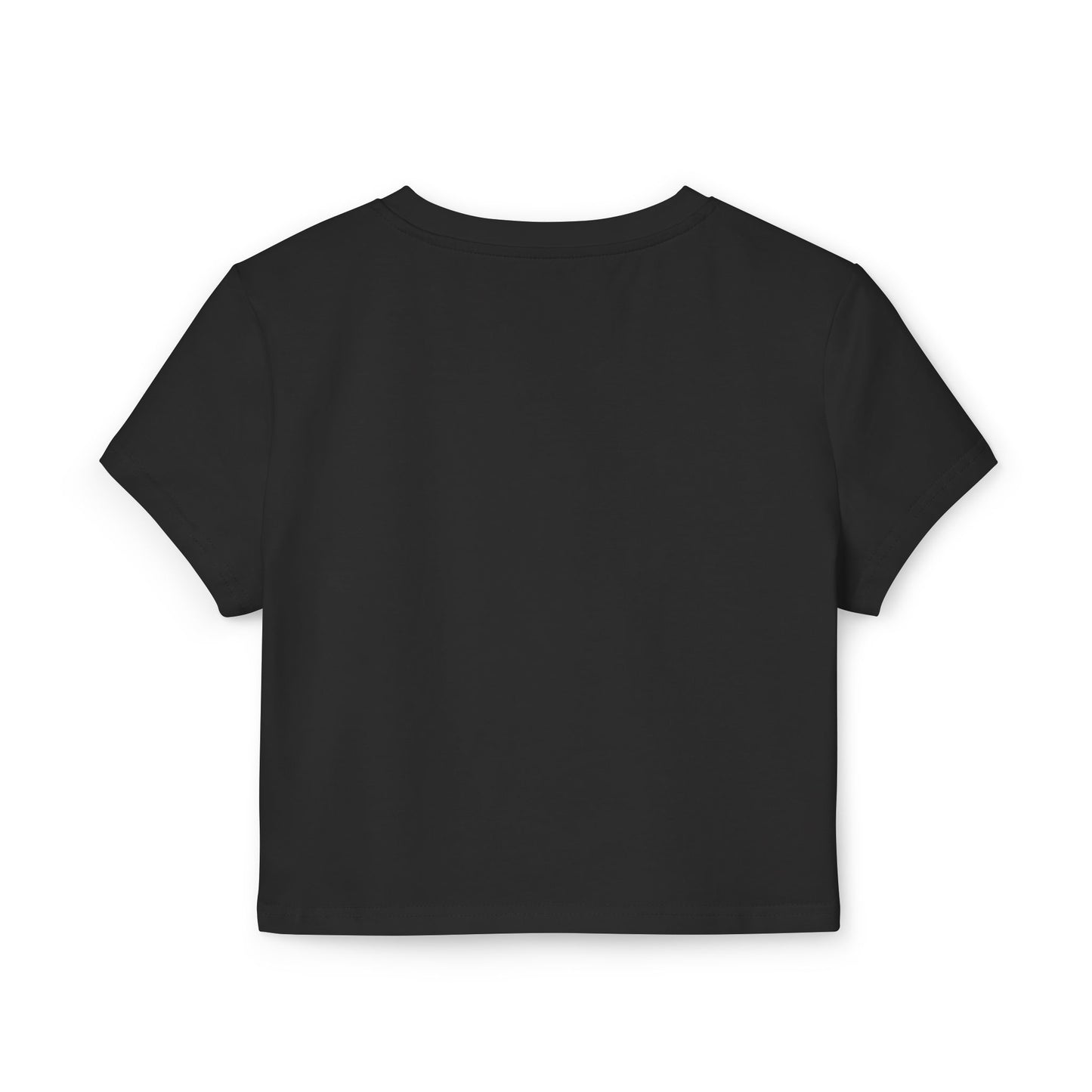 Boss Habitz Graphic Baby Tee — Women's Cropped Casual Top