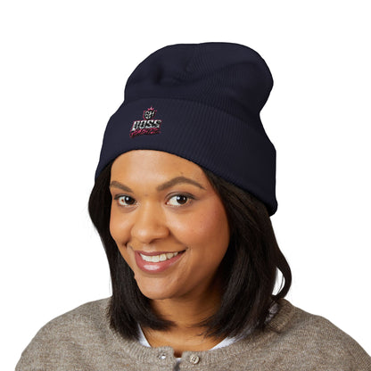 Boss Mode Embroidered Cuffed Beanie — Streetwear Winter Hat