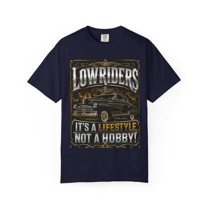 Lowriders T-Shirt — "It's a Lifestyle Not a Hobby" Classic Car Tee