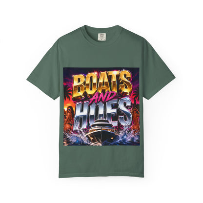 Boats and Hiles Graphic T-Shirt — Retro Yacht Beach Vibe Tee