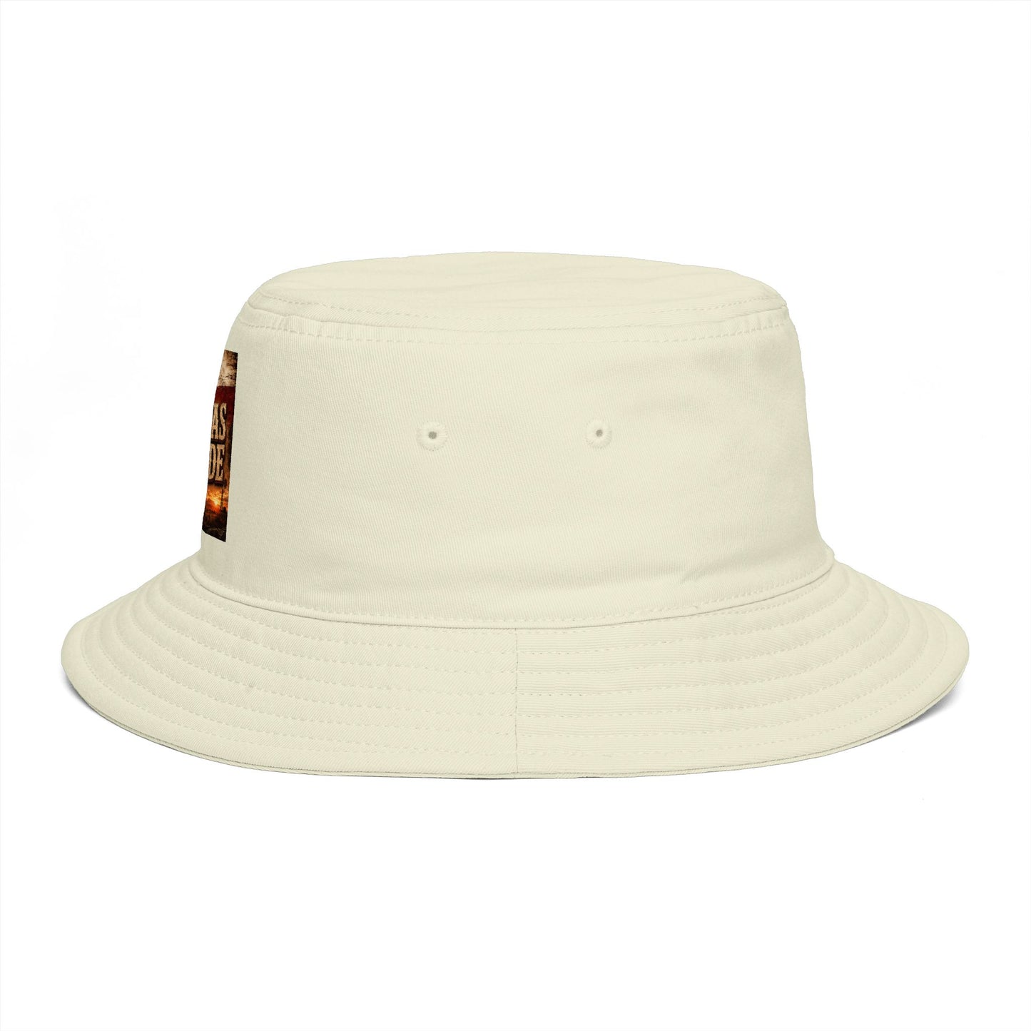 Texas Made Bucket Hat — Vintage Flag Graphic