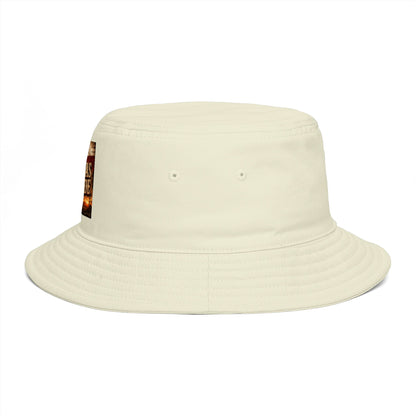 Texas Made Bucket Hat — Vintage Flag Graphic
