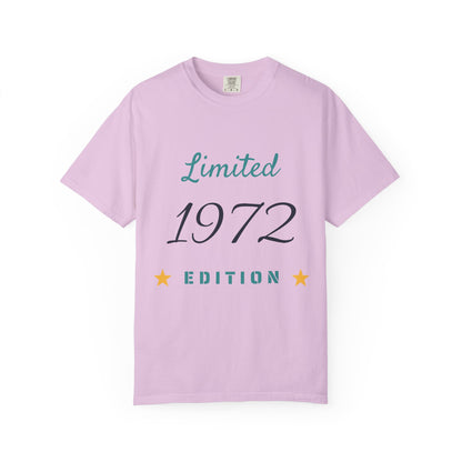 Limited Edition 1972 T-Shirt — Vintage Birthyear Tee