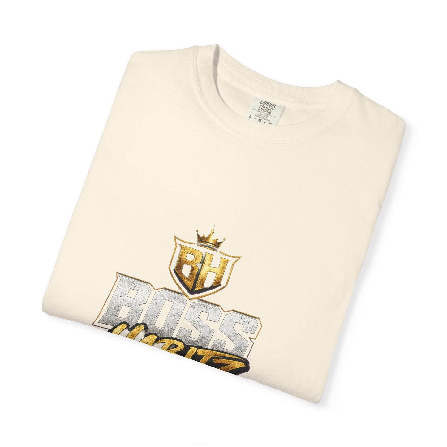 Boss Habitz Graphic T-Shirt — Gold Crest Streetwear Tee